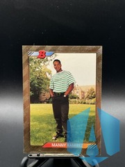 1992 Bowman Gold Foil Rookie Baseball #676 Manny Ramirez